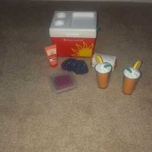 American girl picnic set